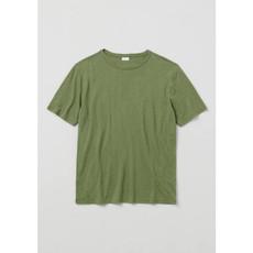 Alder linnen shirt - light green via Brand Mission
