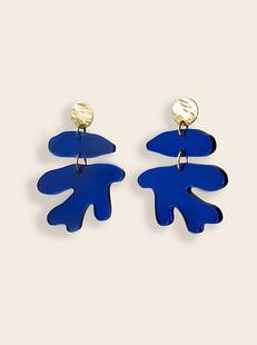 Carole earrings - blue via Cool and Conscious