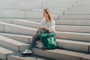 BENDL Responsible Ransel:  Unieke vegan rolltop tassen gemaakt van restmateriaal!