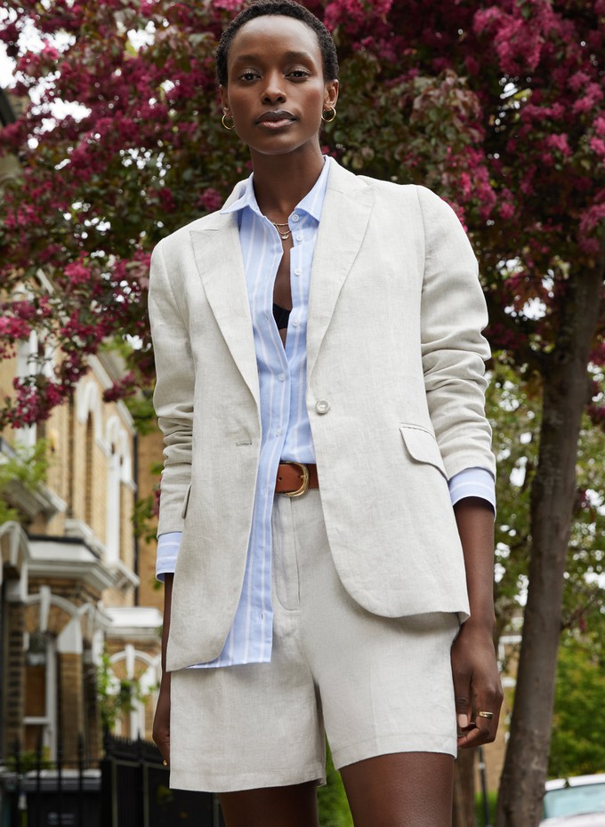7x Duurzame Linnen Blazers voor Dames