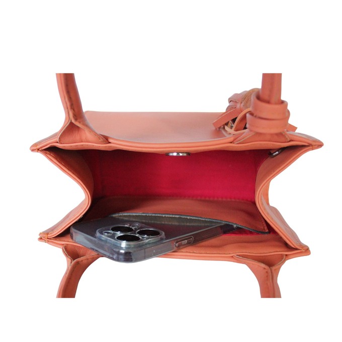 Mini Leather Tote Bag from Abury