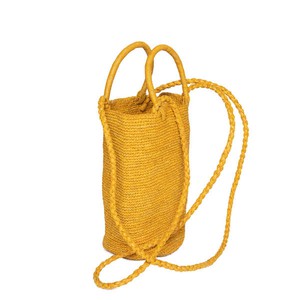 Raffia Summer Basket Bag in Mango from Abury