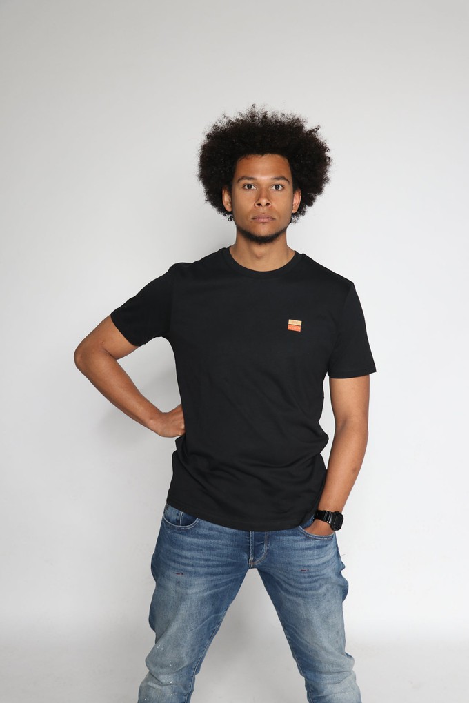 Basic block T-shirt zwart from ADD.U