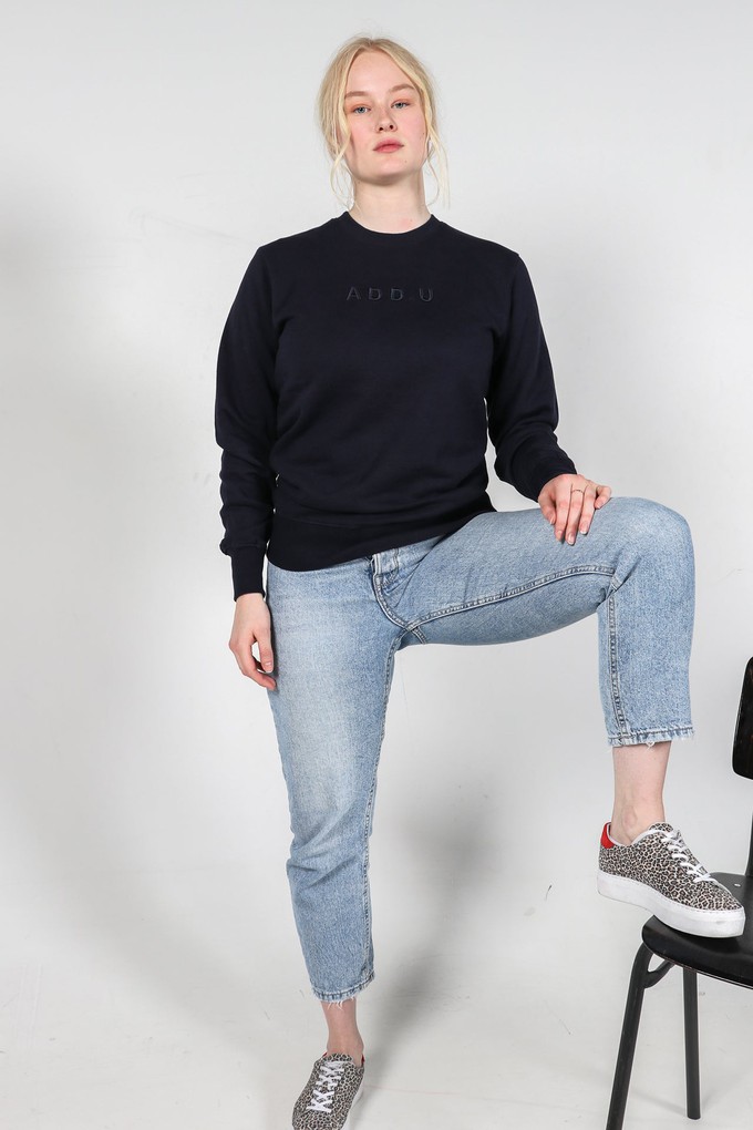 Navy Sweater - unisex from ADD.U