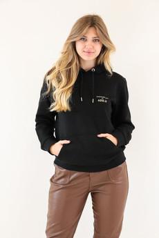 Zwarte hoodie - Unisex via ADD.U