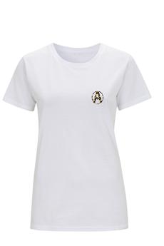 Wit T-shirt print dames via ADD.U