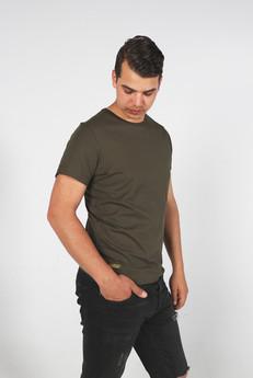 Luc Army green t-shirt via ADD.U