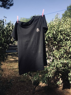 Basic zwart T-shirt biologisch katoen from ADD.U