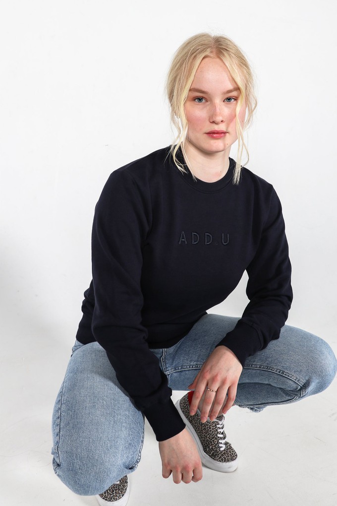 Navy Sweater - unisex from ADD.U