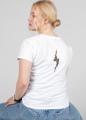 Wit T-shirt print dames from ADD.U