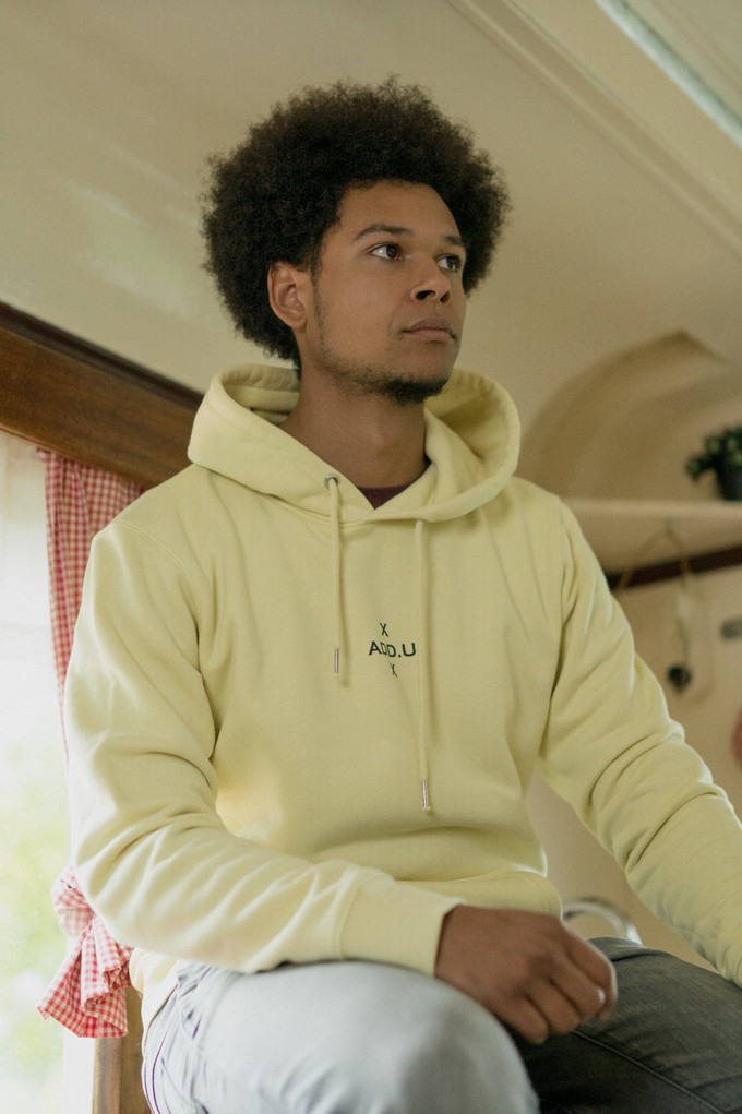 Zachte Gele hoodie BY ADD.U unisex from ADD.U