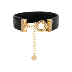 Wearable Bracelet | Zwart | Goud from AdornPay