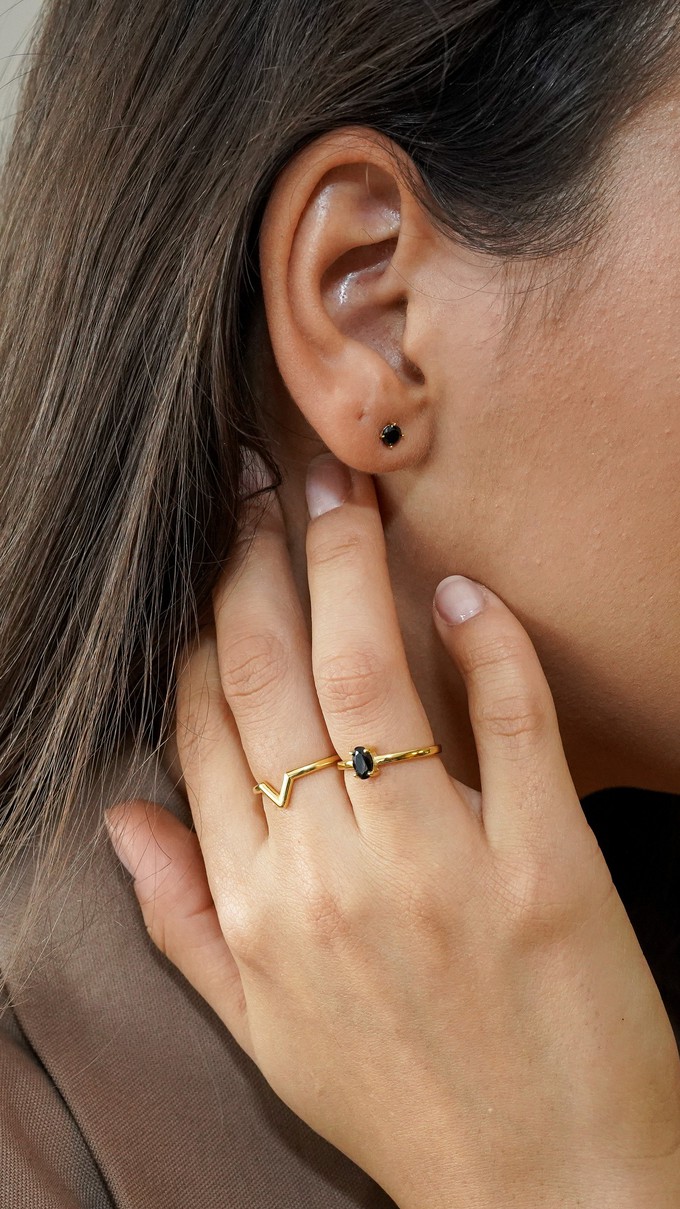 Perfect 'V' | Ring | Goud from AdornPay