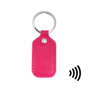 Wearable Keyfob | Leer | Roze from AdornPay