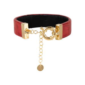 Wearable Bracelet | Rood | Goud from AdornPay