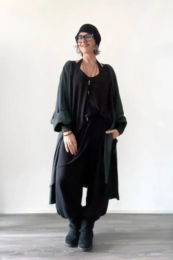 Vest met knoopkraag (2 kleuren) from Aimmea