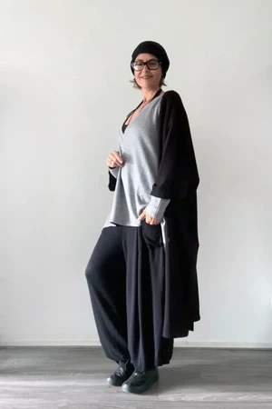 Maxi vest driekwart mouw from Aimmea