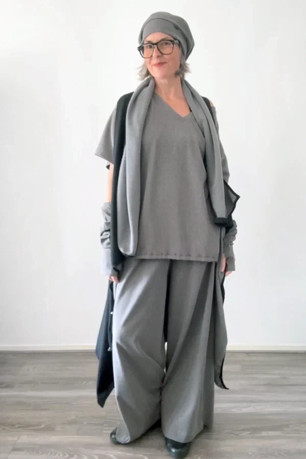 Asymmetrisch vest from Aimmea