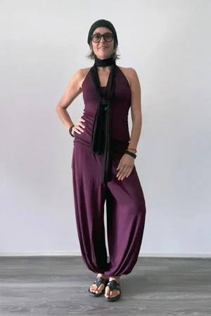 Stretchbroek prune from Aimmea