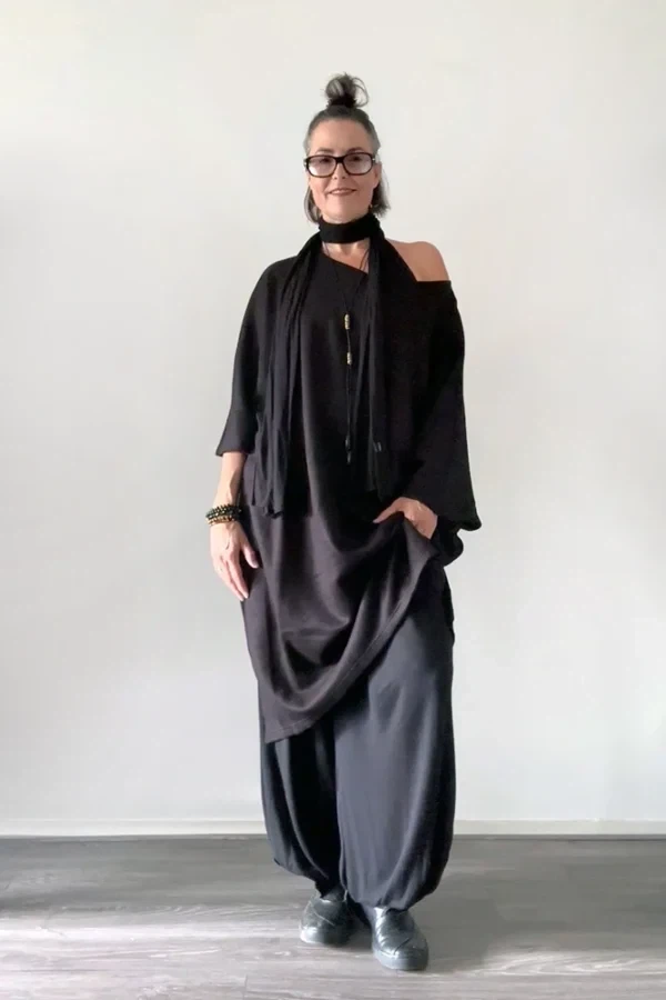 Maxi trui jurk driekwart mouw (4 kleuren) from Aimmea
