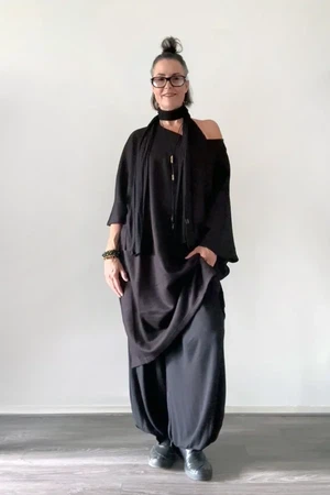 Maxi trui jurk driekwart mouw (4 kleuren) from Aimmea