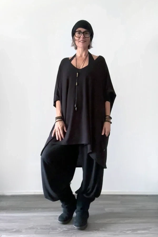 V-hals trui dunne jersey from Aimmea