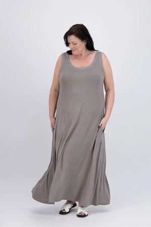 Mouwloze maxi jurk from Aimmea