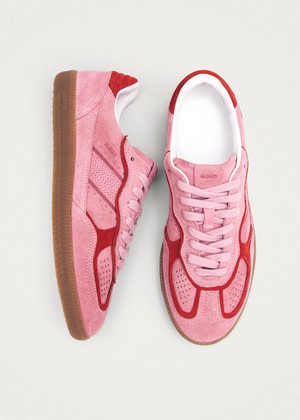 Tb.490 Rife Sea Pink Leather Sneakers from Alohas