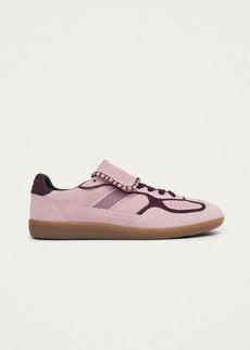 Tb.490 Club Suede Pink Leather Sneakers via Alohas