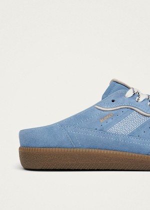 Tb.490 Mule Cornflower Blue Leather Sneakers from Alohas