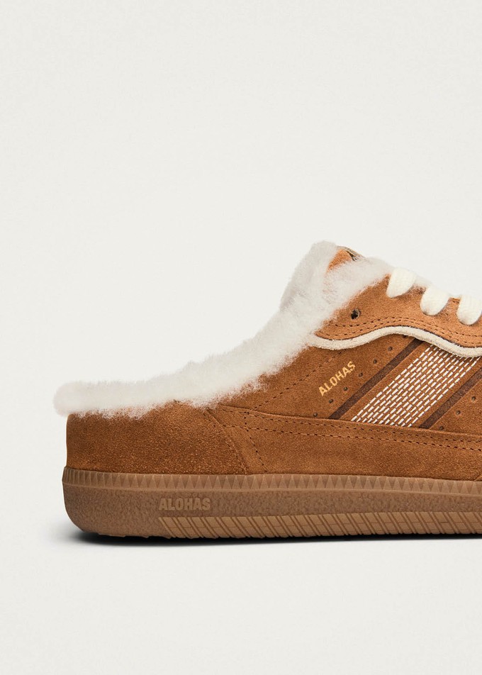 Tb.490 Mule Furry Tan Sneakers from Alohas