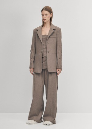 Beth Taupe Blazer from Alohas