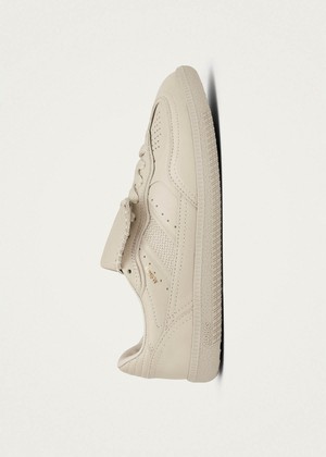 Tb.490 Club Cream Leather Sneakers from Alohas