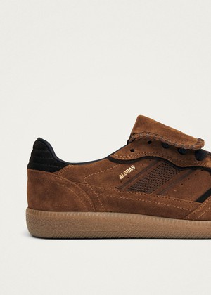 Tb.490 Club Suede Brown Leather Sneakers from Alohas