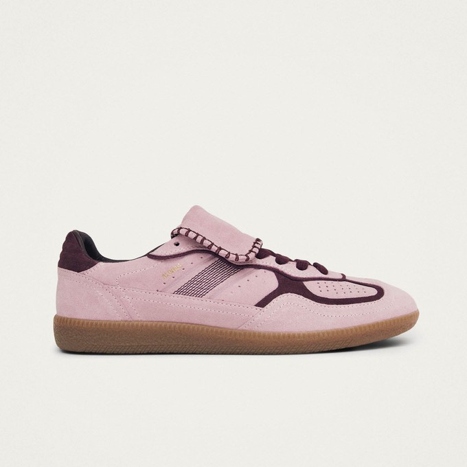 Tb.490 Club Suede Pink Leather Sneakers from Alohas