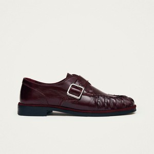 Brandy Burgundy Leather Loafers from Alohas