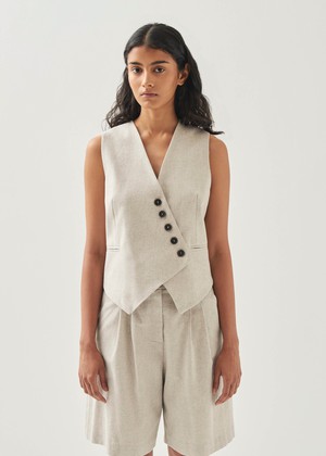 Totti Cream Vest from Alohas
