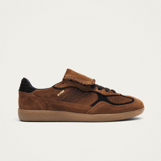 Tb.490 Club Suede Brown Leather Sneakers from Alohas
