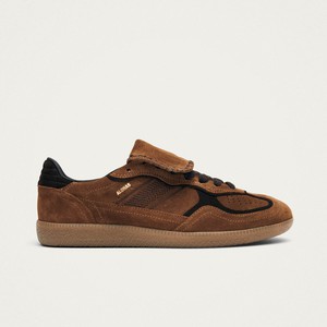 Tb.490 Club Suede Brown Leather Sneakers from Alohas