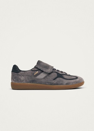Tb.490 Club Suede Dark Grey Leather Sneakers from Alohas