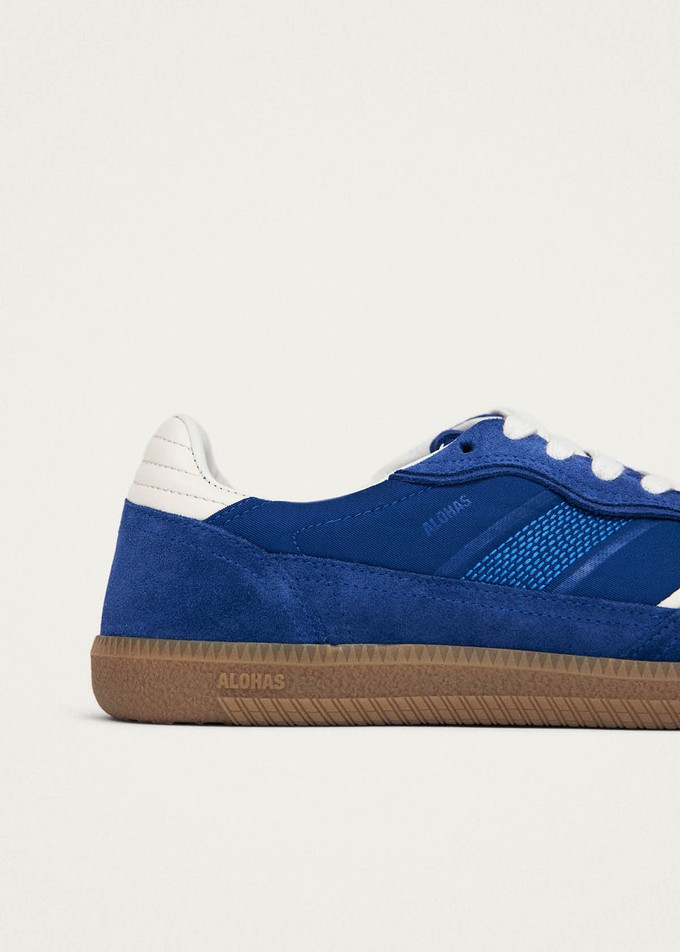 Tb.490 Rife Sheen Blue Leather Sneakers from Alohas