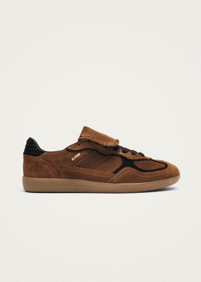 Tb.490 Club Suede Brown Leather Sneakers from Alohas