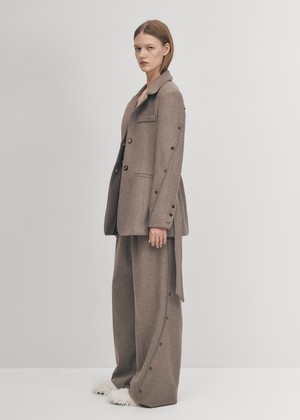 Beth Taupe Blazer from Alohas