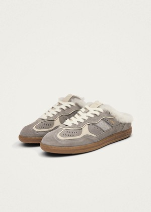 Tb.490 Mule Furry Grey Sneakers from Alohas