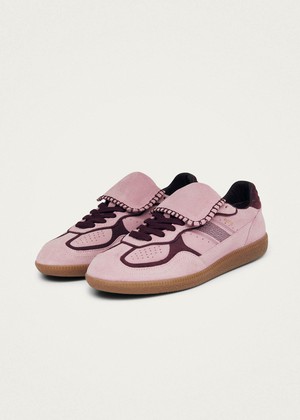 Tb.490 Club Suede Pink Leather Sneakers from Alohas