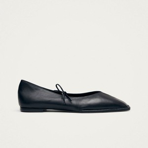 Sway Black Leather Ballet Flats from Alohas