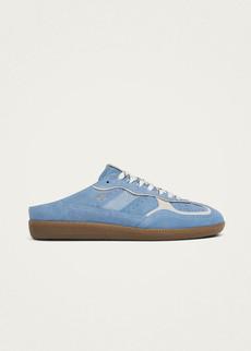 Tb.490 Mule Cornflower Blue Leather Sneakers via Alohas