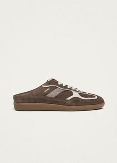 Tb.490 Mule Taupe Leather Sneakers via Alohas