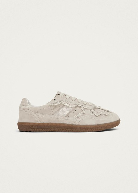 Tb.490 Crochet Cream Leather Sneakers from Alohas