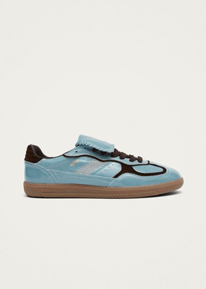 Tb.490 Club Onix Grey Blue Leather Sneakers from Alohas